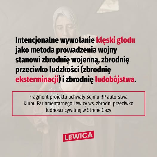 Lewica fragment projektu Uchwały siepień 2025r copy